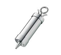 Küchenprofi 0805602800 Seringue de décoration à pâtisserie en acier inoxydable avec 7 douilles et fermeture à baïonnette 24 cm, 200 ml