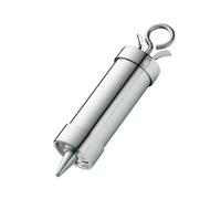 Küchenprofi 0805602800 Seringue de décoration à pâtisserie en acier inoxydable avec 7 douilles et fermeture à baïonnette 24 cm, 200 ml