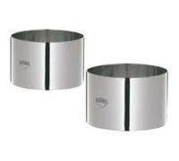 Küchenprofi Ensemble de 4 emporte-pièces ronds en inox 09 0505 2804