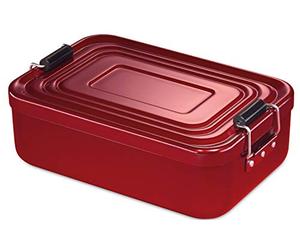 Küchenprofi 1001471423 Boîte à Repas en Aluminium Rouge Grand Format