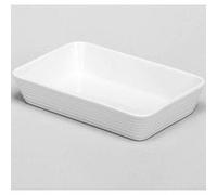 KÜCHENPROFI 750118220 PLAT À GRATIN RECTANGULAIRE EN PORCELAINE 20 CM Blanc G
