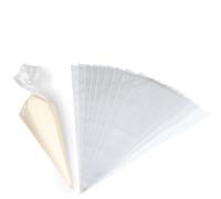 KÜCHENPROFI Bake Lot de 10 poches à douille jetables en plastique de qualité supérieure Idéal pour la crème, la crème glacée, compatible avec les adaptateurs et douilles de cuisine professionnels