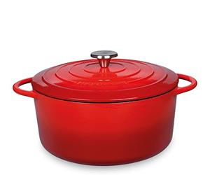 Küchenprofi Cocotte ronde en fonte Provence Rouge 26 cm