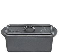 Küchenprofi Dutch Oven BBQ, en fonte, pré-traitée prête à l'emploi, en fonte en forme de boîte, avec couvercle et lève-couvercle, convient au four et à induction, marmite pour cuire, rôtir et braiser,