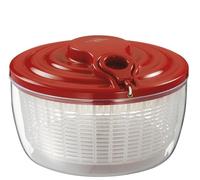 Küchenprofi Essoreuse à salade Wave avec cordon de serrage, saladier avec couvercle et panier, démontable pour un nettoyage facile, plastique de qualité supérieure, capacité 3,25 l, diamètre 24 cm