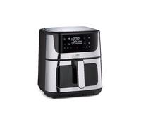 KÜCHENPROFI Friteuse à air chaud IMPULS 8 L numérique acier inoxydable/noir argent