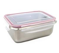 Boîte alimentaire Lunch box hermétique inox Kuchenprofi 1.8 L