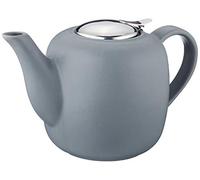 Küchenprofi K1046001900 London Théière en céramique avec infuseur en acier inoxydable Gris
