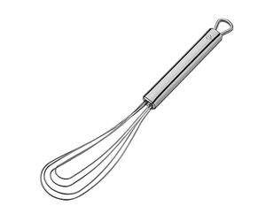 Küchenprofi KP1210422825 Tellerbesen PARMA-KP1210422825 Brosse à assiette en acier inoxydable 18/8