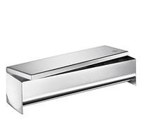 Küchenprofi Moule à terrine professionnel rond avec couvercle en acier inoxydable 30,5 x 6 x 6 cm, 700 ml, moule à tarte, moule à parfait, terrines et tartes