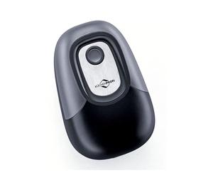 KÜCHENPROFI Ouvre-boîte automatique Easy - Roulement libre - Pas de risque d'affûtage - Piles et manuel d'utilisation inclus - Plastique de qualité supérieure - Aimant de fixation du couvercle