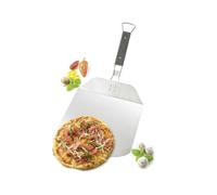 Küchenprofi Alfredo Pelle à pizza en acier inoxydable avec poignée rabattable