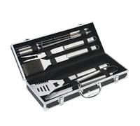 Küchenprofi Malette d'accessoires Phoenix Barbecue & Plancha Inox 8 pièces Argent