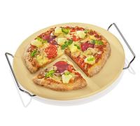Küchenprofi pierre à pizza avec soucoupe ø 30 cm, une pizza comme en brique réfractaire