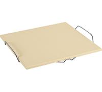 KÜCHENPROFI Pierre à pizza avec support 38x33,5x1cm