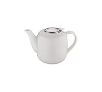 KÜCHENPROFI Théière LONDON 1,5l Céramique/Blanc blanc