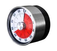 Küchentimer-Wecker Aus Edelstahl -Küchentimer, Tragbar, Magnetisch, 72 DB, Laut, Intelligenter Countdown | 2,36 X 1,38 Zoll, Erinnerung Für Klassenzimmer, Kühlschrank, Ofen, Herd, Backofen, Kochtisch