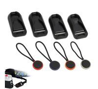 KUEEA 4 PCS Connecteurs Rapides pour Sangle Appareil Photo, Boucle à Dégagement Rapide, Compatible avec DSLR/DSLM, Fixation sans Outils pour Sangles et Sacs à Dos