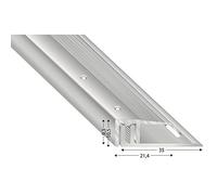 kügele Pied Sol Profilé 100 cm anodisé pour tablettes 7-15 mm, STS21 S 100