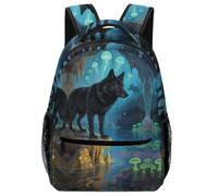 KUEhhhr Adventure Ready Sac à dos pour enfant Motif ours polaire avec sifflet de sécurité, Style 13, One Size, Sac à dos daypack
