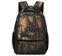 KUEhhhr Adventure Ready Sac à dos pour enfant Motif panda créatif avec sifflet de sécurité, Style 1, One Size, Sac à dos daypack