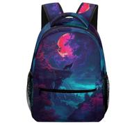 KUEhhhr Adventure Ready Sac à dos pour enfant Motif panda créatif avec sifflet de sécurité, Style 12, One Size, Sac à dos daypack