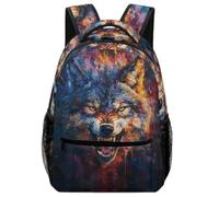 KUEhhhr Adventure Ready Sac à dos pour enfant Motif panda créatif avec sifflet de sécurité, Style-3, One Size, Sac à dos daypack