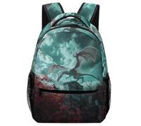 KUEhhhr Adventure Ready Sac à dos pour enfant Motif panda créatif avec sifflet de sécurité, Style-9, One Size, Sac à dos daypack