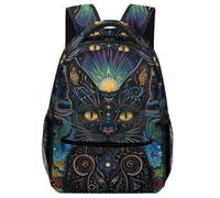 KUEhhhr Adventure Ready Sac à dos pour enfants avec sifflet de sécurité Motif astronaute, Style-4, One Size, Sac à dos daypack