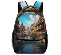 KUEhhhr Adventure Ready Sac à dos pour enfants avec sifflet de sécurité Motif astronaute, Style-5, One Size, Sac à dos daypack