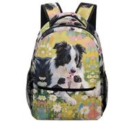 KUEhhhr Sac à dos canin le mieux noté Art de la montagne bernoise - Bandes réfléchissantes à 360° et sécurité certifiée, style-7, One Size, Sac à dos daypack