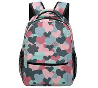 KUEhhhr Sac à dos Creative Love recommandé par les parents - Durable et facile à nettoyer, Style 10, One Size, Sac à dos daypack