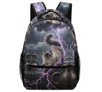 KUEhhhr Sac à dos multi-usage pour enfants - Motif animal de race de chat somalien pour enfants de 3 à 8 ans, Style 10, One Size, Sac à dos daypack