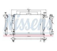 Kühler Wasserkühler Motorkühler Compatible Pour KIA Sorento II XM 2.4 CVVT