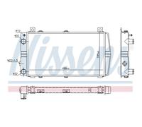 Kühler Wasserkühler Motorkühler Compatible Pour Wartburg 353