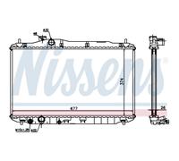 Kühler Wasserkühler Motorkühler Pour Honda Civic VIII Hatchback FN FK 1.8 Type-R