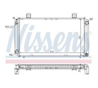 Kühler Wasserkühler Motorkühler Pour Saab 900 I Cabriolet AC4 AM4 2.0I 2.0 -16