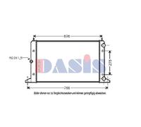 Kühler Wasserkühler Pour VW Sharan Ford Galaxy Alhambra 7M8 7M9 7M6 WGR 7V8
