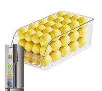 Kühlschrank-Aufbewahrungsbox - Transparenter Kühlschrank-Organizer mit herausnehmbarer Trennwand, Mehrzweck-Vorratsbehälter | Ideal für, Fleisch, Getränke, Snacks, Küche, G