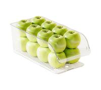 Kühlschrank-Organizer - Transparente Kühlschrankschublade mit entleerbarem Trenner, stapelbarer Vorratsbehälter | Gefrierkorb für, Fleisch, Snacks, Küche, Heimorganisation