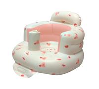 Kuehssn Siège gonflable - Chaise d'été avec motif lapin mignon, siège de sol gonflable, chaise assise, support d'assise avec pompe à air intégrée pour l'extérieur