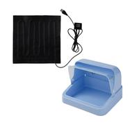 Kükenaufzuchtbox | Geflügelzuchtbox Heizplatte 3 Temperaturstufen | Brutkasten PP USB - PP 30x26x22cm 900g 25-35°C USB 5V Sicher Langlebig | Küken Entenküken Vögel Reptilien | Landwirtschaft