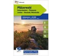 Kümmerly+Frey Outdoorkarte Deutschland 24 Pfälzerwald 1:50.000