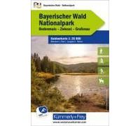 Kümmerly+Frey Outdoorkarte Deutschland 54 Nationalpark Bayerischer Wald 1:35.000