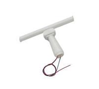 KUENCE 1 PCS Simulation Bateau Résine Dynamique Rotation Radars Alimenté Travail Radar Rod Kit avec 1.5 V-1.8 V Moteur for DIY Modèle Bateau Pièces (Color : A Type with Motor)