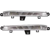 KUENCE Headerbs Assemblage de Feu Antibrouillard Avant pour Mercedes-Benz W221 S63 AMG 2007-2013 2218201356,Ensemble de Remplacement de Feux Antibrouillard,A/Left