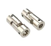 KUENCE Joint de Cardan en métal D20L52, accouplements à cardan, connecteur de Moteur d'arbre de 10mm 12mm, Joint Universel for pièces de Bateau et de Voiture Rc, Accessoires(D20L52-12mm to 12mm)