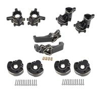 KUENCE Lot de 10 boîtiers de portail avant et arrière en laiton 8 GEN 8 1/10 RC Crawler Car Upgrades Pièces Accessoires