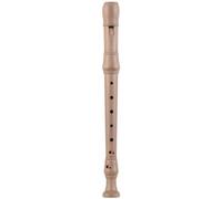 Küng Flûte à bec soprano en bois de poirier marron naturel