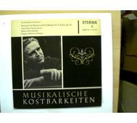 Künstlerkollektiv: - Brahms - Konzert für Klavier und Orchester Nr.2 B-dur op.83, Musikalische Kostbarkeiten, Erscheinungsjahr 1964 Hans-Richter-Haaser - Klavier, Berliner Philharmoniker, Dirigent: Herbert von Karajan,
